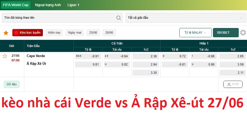 kèo nhà cái Verde vs Ả Rập Xê-út 27/06 kèo nhà cái Verde vs Ả Rập Xê-út 27/06